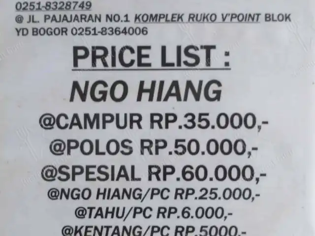 Gambar Makanan Ngo Hiang Khas Bogor Asli Gang Aut V-Point 2