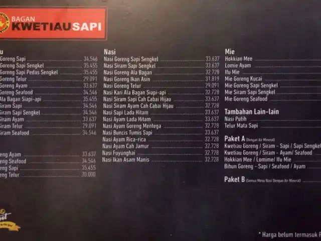 Gambar Makanan Bagan Kwetiau Sapi 1