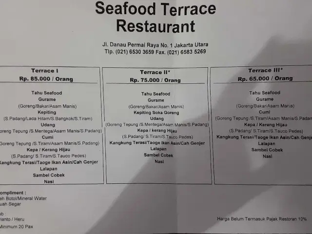 Gambar Makanan Seafood Terrace 5