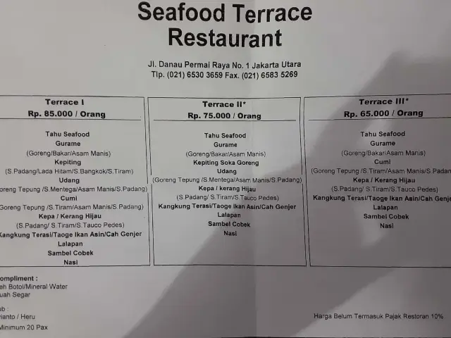 Gambar Makanan Seafood Terrace 6