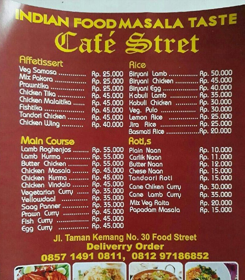 Indian Food Masala Taste terdekat - Restoran dan Tempat Makan Indian