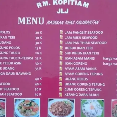 RM Kopitiam JLJ