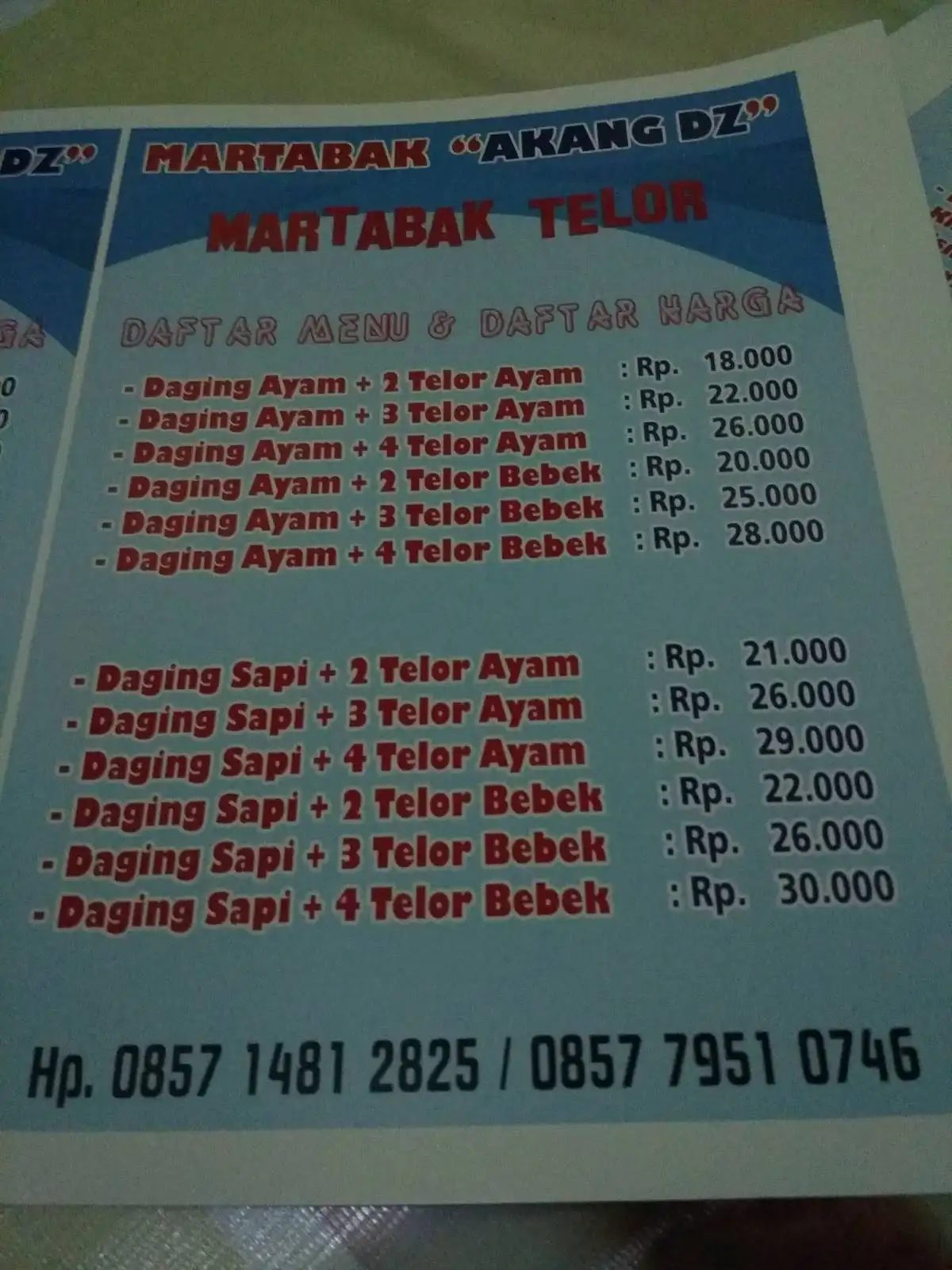 Martabak Akang DZ