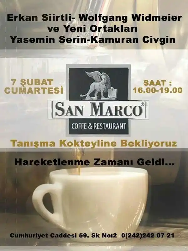 San Marco Coffee & Restaurant'nin yemek ve ambiyans fotoğrafları 16