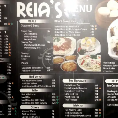 REIA'S Milk Bar Coffee & More