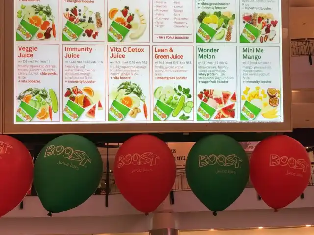 Boost Juice Bars