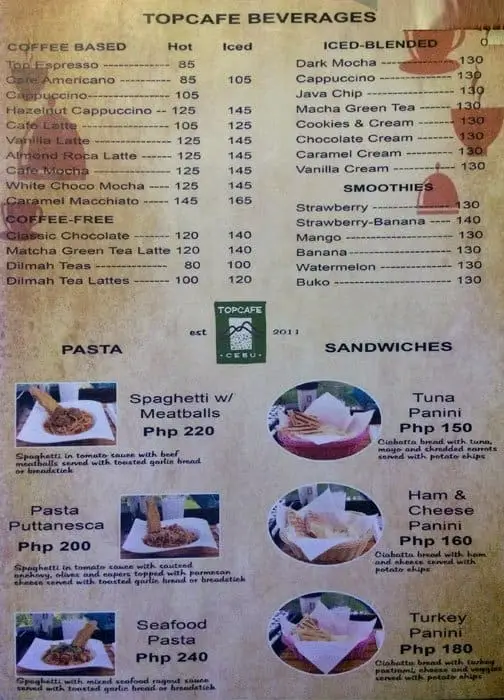 Top Cafe Cebu Food Photo 1