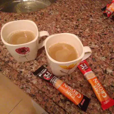 Evde Nescafe İçmek