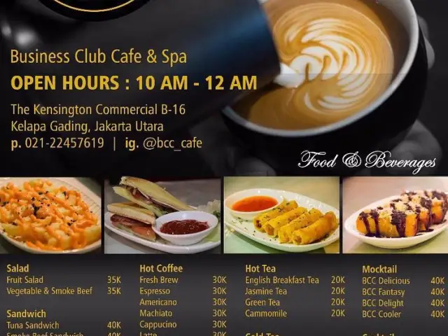 Gambar Makanan BCC Cafe & Spa 1