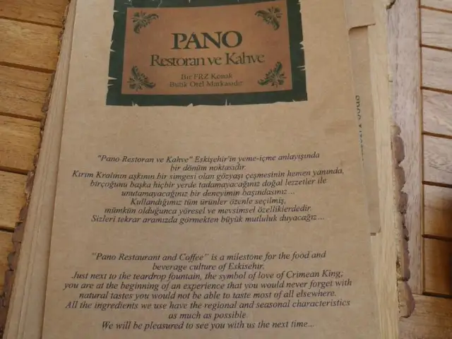 Pano Restoran ve Kahve'nin yemek ve ambiyans fotoğrafları 41