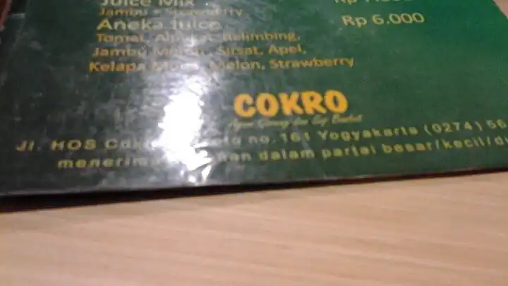 Gambar Makanan COKRO sop buntut & ayam goreng 9