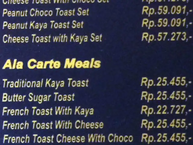 Gambar Makanan Ya Kun Kaya Toast 9