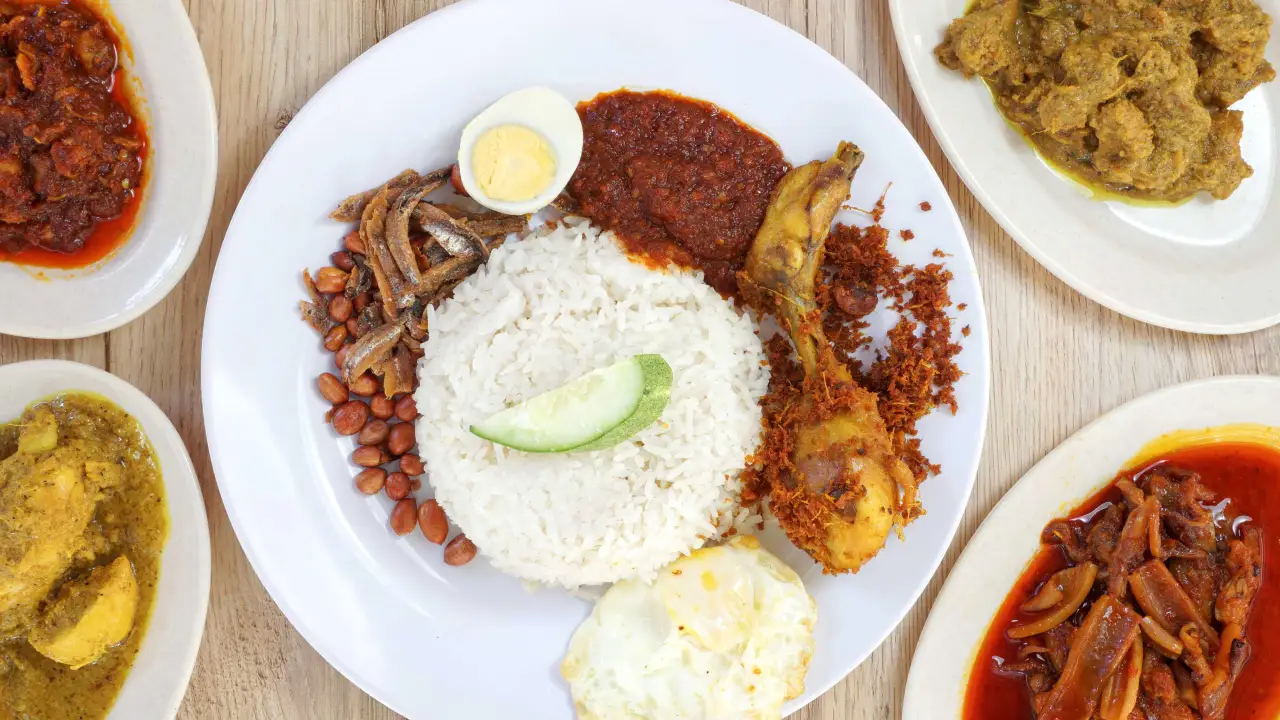 Nasi Lemak Sambal Sotong Cyberjaya