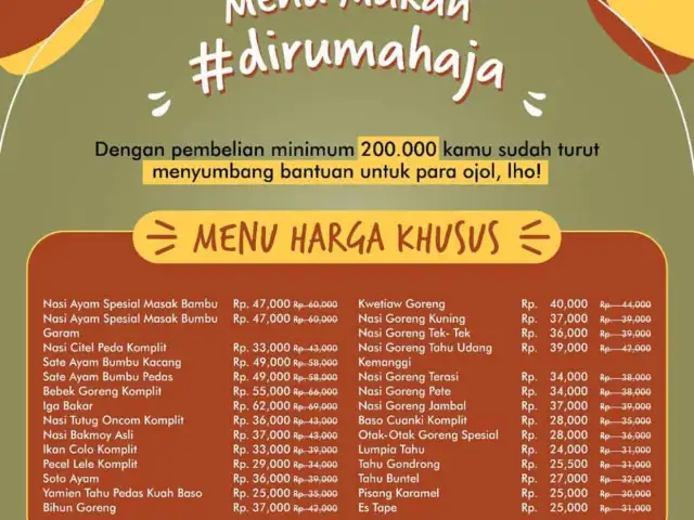 Gambar Makanan Warung Talaga 1