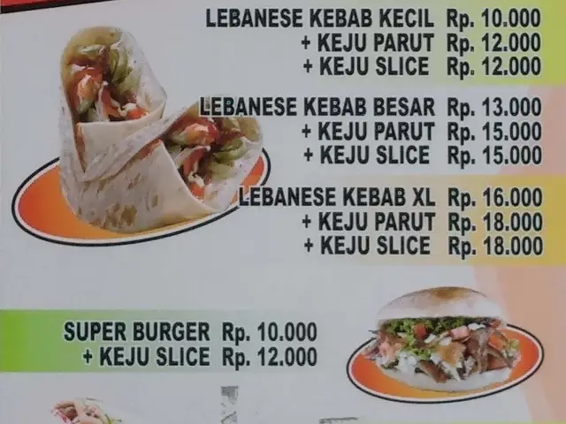 Gambar Makanan Arafah Kebab 1