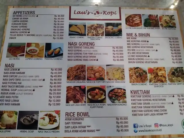 Gambar Makanan Lau's Kopi Taman Sari 8