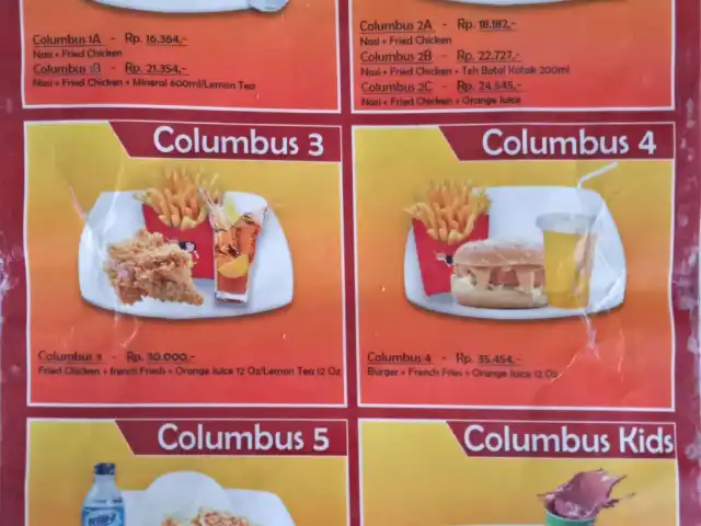 Gambar Makanan Columbus Fried Chicken 1