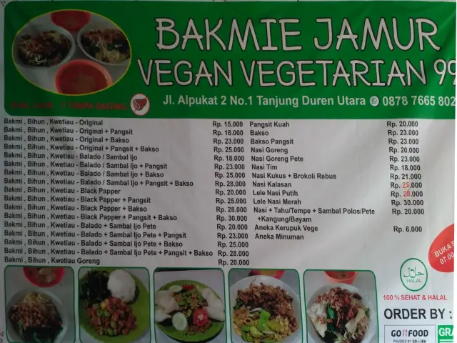 Gambar Makanan Bakmie Jamur Vegan Vegetarian 99 1
