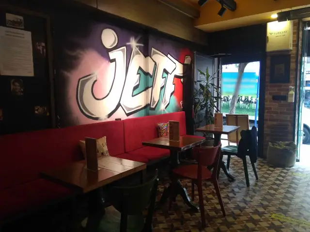Jeff' Cafe Brasserie Shisha'nin yemek ve ambiyans fotoğrafları 14