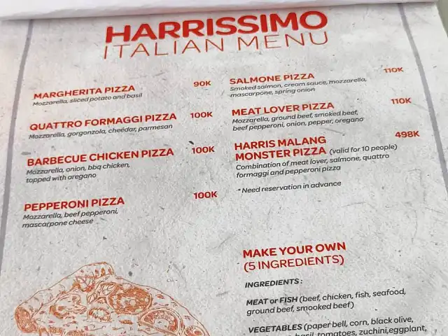 Gambar Makanan HARRISSIMO PIZZERIA 4