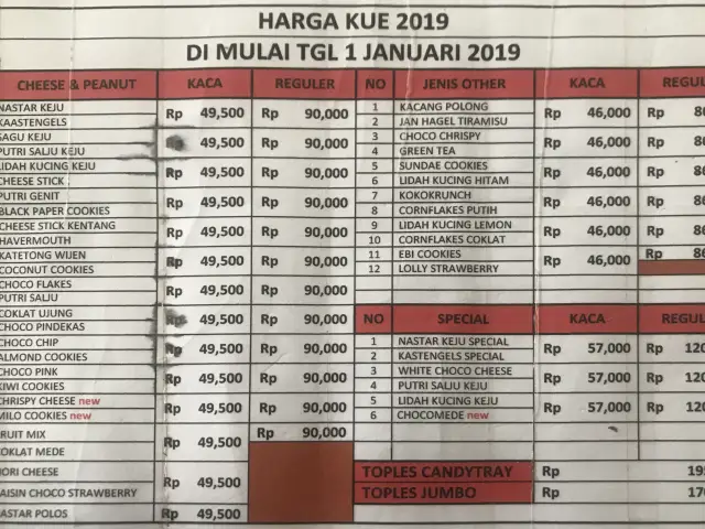 Gambar Makanan J&C Cookies 1