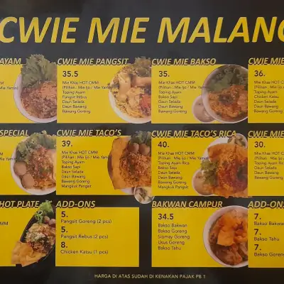 Cwie Mie Malang
