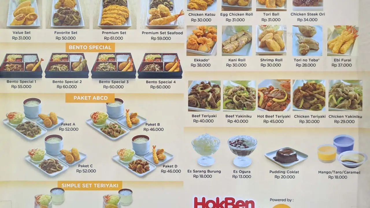 HokBen (Hoka Hoka Bento) Kitchen