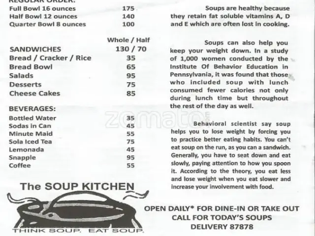 The Soup Kitchen Food Photo 1