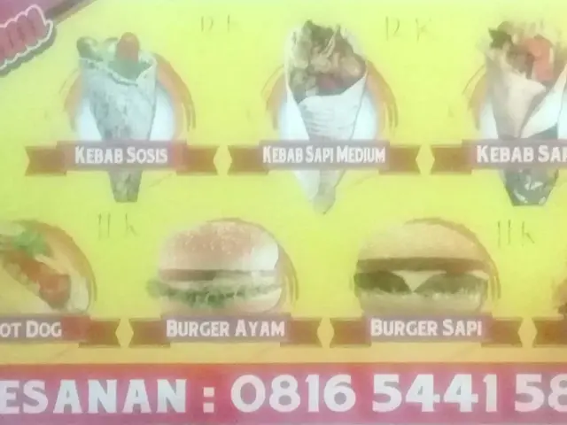 Gambar Makanan Kebab Premium 1