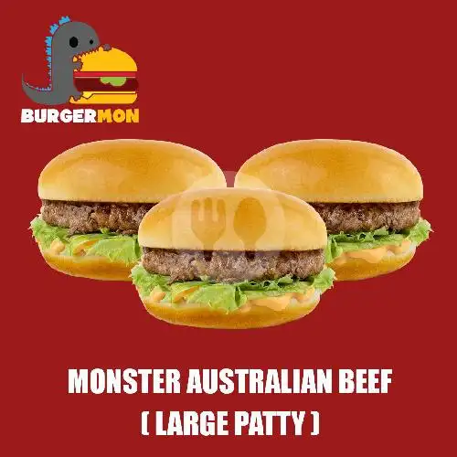 Gambar Makanan Burgermon Express Kelapa Kopyor Burger Monster, Kelapa Gading 20