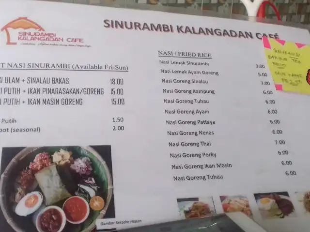 Sinurambi Kalangadan Cafe, Kg. Kolopis, Jalan Penampang - Tambunan Food Photo 1