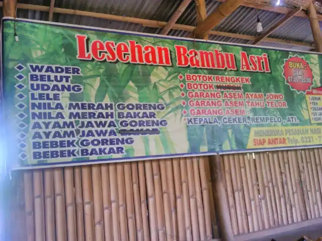 Lesehan Bambu asri