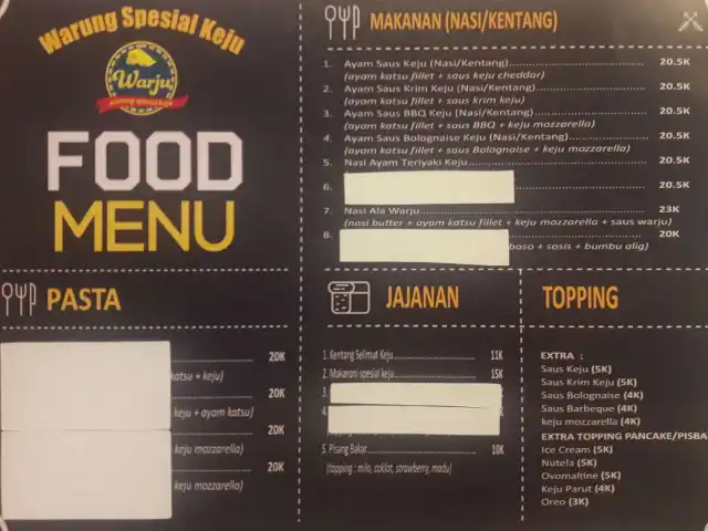 Gambar Makanan Warung Spesial Keju/Warju 17