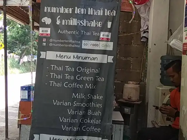 Gambar Makanan Number Ten Thai Tea & Milkshake 11