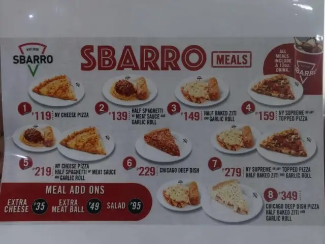 Sbarro Food Photo 1