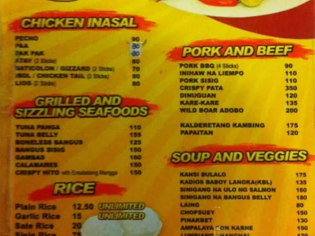 Inasal At Iba Pa Food Photo 1