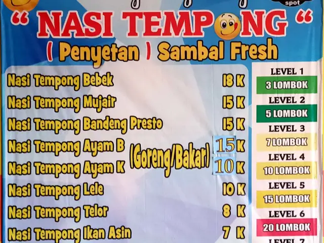 Gambar Makanan Nasi Tempong Condong Raos 3