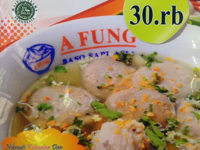 Gambar Makanan A Fung Baso Sapi Asli 6