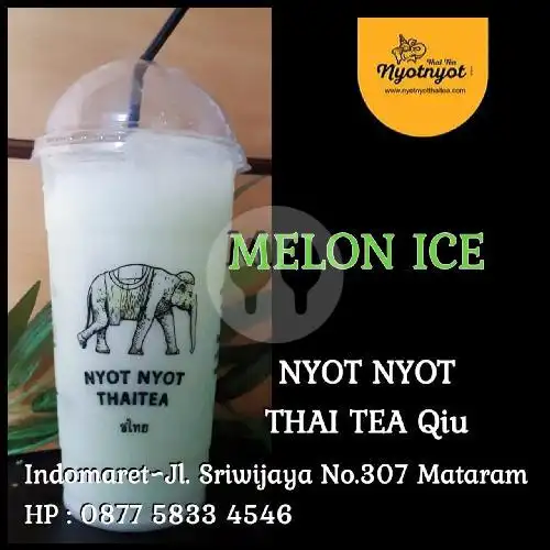 Gambar Makanan Nyot Nyot Thai Tea Qiu, Sriwijaya 15
