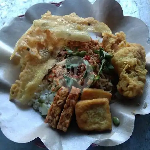 Gambar Makanan Nasi Pecel Iwak Peyek Bang Andy 3