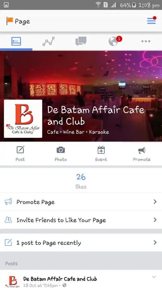 Gambar Makanan De Batam Affair Cafe and Club 18