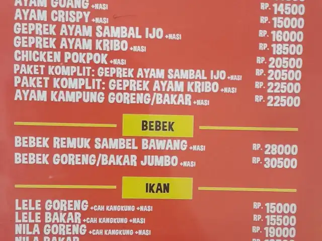 Gambar Makanan Ayam Goreng Nelongso 8