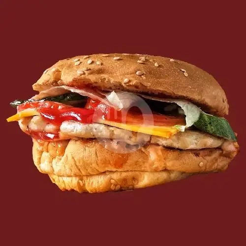 Gambar Makanan Cascheesecus Burger, Citaroom Space 3