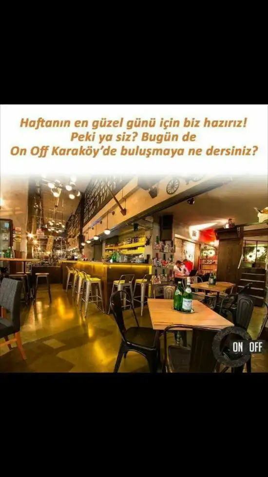 On Off Karaköy'nin yemek ve ambiyans fotoğrafları 19