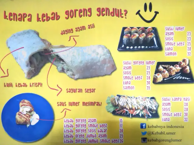 Gendut Kebab Goreng Lumer