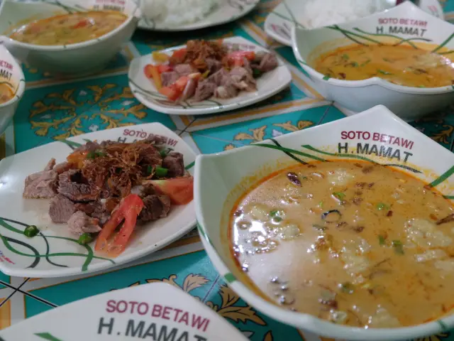 Gambar Makanan Soto Betawi H. Mamat 11