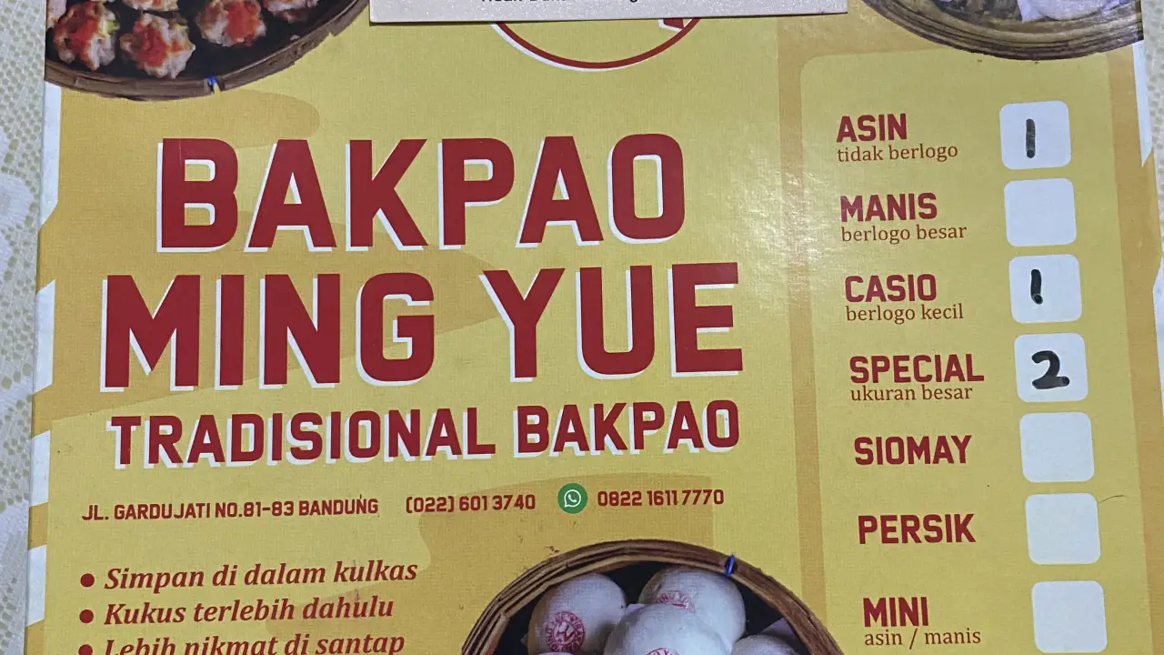 Bakpau Ming Yue