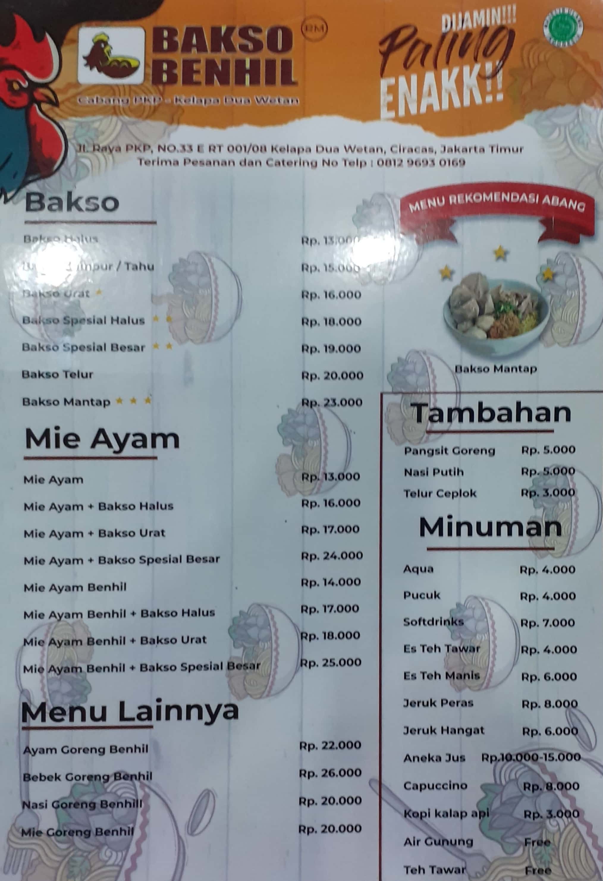 Bakso Benhil Terdekat Restoran Dan Tempat Makan Indonesia Terdekat Di