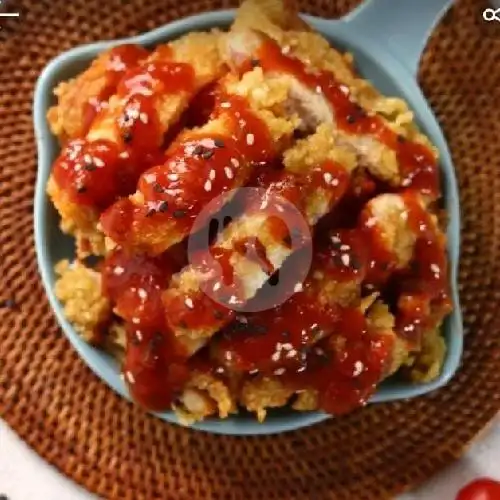 Gambar Makanan Ayam Gunting Crunchy dan Thai Tea, Karang Tengah 1 12