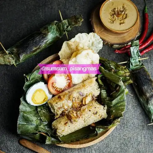 Gambar Makanan Nasi Bakar Sumsum Pisang Mas, Serang Kota 1